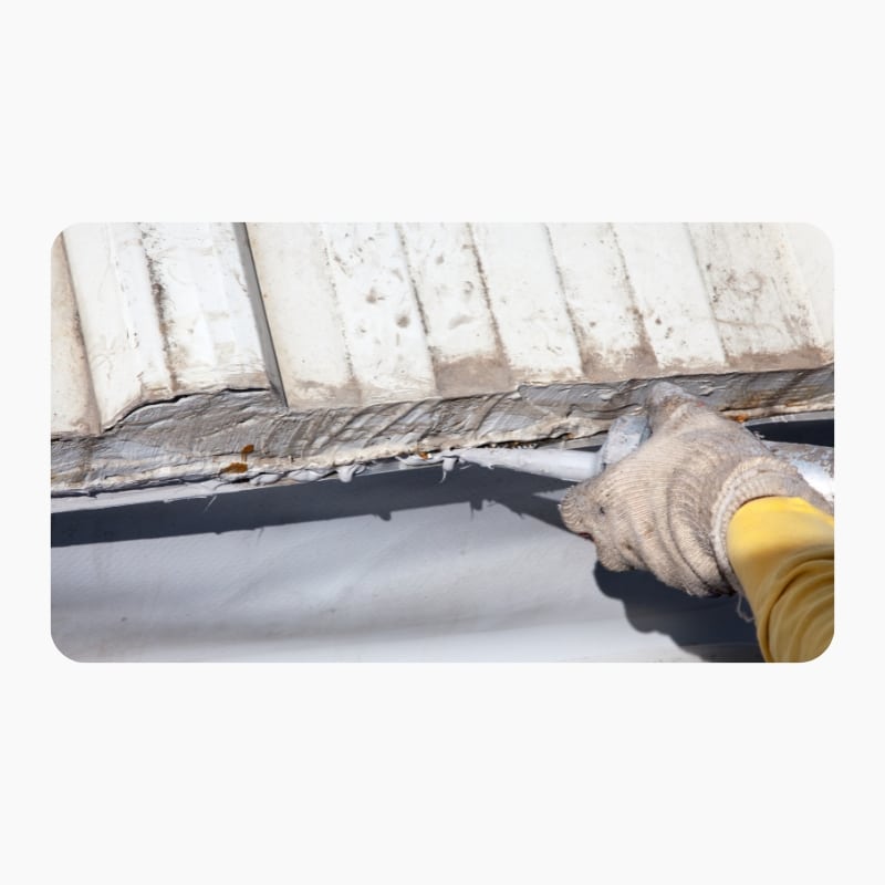 Image presents Roof Leak Repair