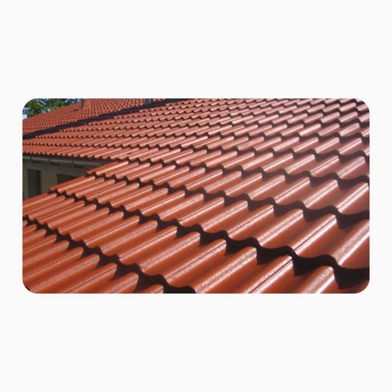 image presents roof tile painting